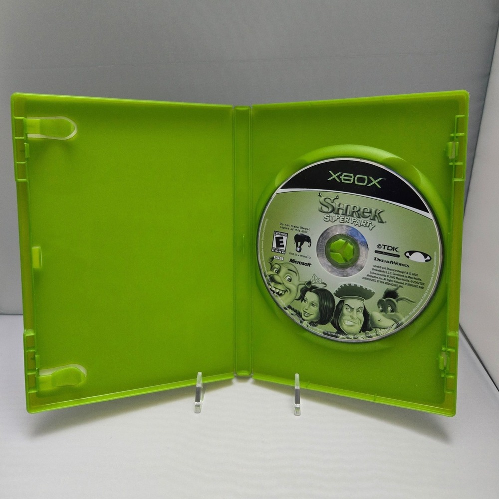Shrek Super Party 2002 - Microsoft Xbox - Original Case And Game Disc Working - Picture 2 of 6